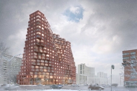 Обложка новости "Апартаменты на Садовом кольце Москвы построят по проекту голландского бюро"