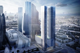 Обложка новости "Застройщик планирует добавить к небоскребу Grand Tower в «Москва‑Сити» еще 12 этажей"