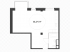 Схема квартиры в проекте "Два дома 20&20"- #1493705627