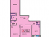 Схема квартиры в проекте "Афродита-2"- #1988839791