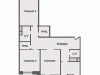 Схема квартиры в проекте "АкадемикА"- #1922468867