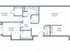 Схема квартиры в проекте "Аквамарин"- #264794686