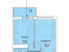 Схема квартиры в проекте "Аквилон Park"- #1473822188