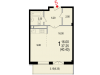 Схема квартиры в проекте "Аристье"- #668728146