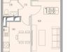 Схема квартиры в проекте "Березовая аллея"- #604346788