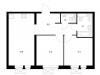 Схема квартиры в проекте "Большая Очаковская 2"- #1056814703