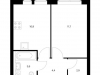 Схема квартиры в проекте "Большая Очаковская 2"- #689278742