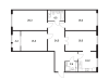 Схема квартиры в проекте "Бунинские луга"- #934355158