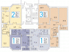 Схема квартиры в проекте "Центральный"- #621459668