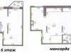 Схема квартиры в проекте "Чехов"- #445761286