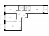 Схема квартиры в проекте "Черняховского 19"- #1904785513