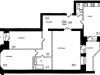 Схема квартиры в проекте "Чкаловский"- #1854644565