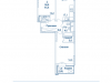 Схема квартиры в проекте "Династия"- #80515754