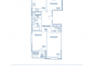 Схема квартиры в проекте "Династия"- #152545477