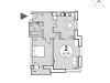Схема квартиры в проекте "Дом в Олимпийской деревне"- #1151539871