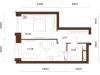 Схема квартиры в проекте "Домашний Марьино"- #1781527830