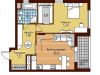 Схема квартиры в проекте "Дубровка"- #1060431621