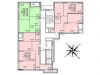 Схема квартиры в проекте "Дуэт"- #505257372