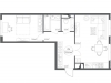 Схема квартиры в проекте "Эко Видное 2.0"- #94123184