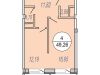 Схема квартиры в проекте "Etude family club (Этюд фэмили клаб)"- #32451139