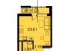 Схема квартиры в проекте "Филатов луг"- #638288970