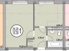 Схема квартиры в проекте "Фряново парк"- #409591225