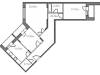Схема квартиры в проекте "Горельники"- #948302259