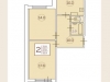 Схема квартиры в проекте "Грильяж"- #2024913056