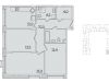 Схема квартиры в проекте "Испанские кварталы"- #1438458741