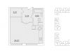 Схема квартиры в проекте "Испанские кварталы"- #774547995