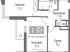 Схема квартиры в проекте "Измайлово Lane"- #63728470