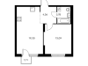 Схема квартиры в проекте "Измайловский 11"- #266908707