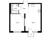 Схема квартиры в проекте "Измайловский 11"- #1107550384