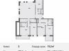 Схема квартиры в проекте "Карамель"- #476858516