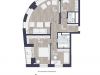 Схема квартиры в проекте "Кварта"- #1496869024
