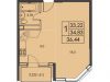 Схема квартиры в проекте "Квартал 3"- #1273782082