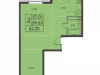 Схема квартиры в проекте "Квартал 3"- #1179841914