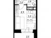 Схема квартиры в проекте "Лесобережный"- #195884899