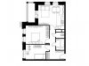 Схема квартиры в проекте "Лесобережный"- #224630892