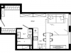 Схема квартиры в проекте "Level Донской"- #751240652