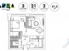 Схема квартиры в проекте "Лица"- #175513726