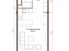 Схема квартиры в проекте "Loft Park (Лофт парк)"- #2113808044