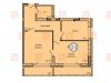 Схема квартиры в проекте "Лосиная слобода (ГринВилл)"- #692449786