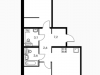 Схема квартиры в проекте "Люберцы парк"- #41436630