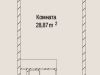 Схема квартиры в проекте "Match Point (Матч Пойнт)"- #500702973