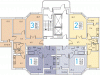 Схема квартиры в проекте "Микрорайон 25"- #859435294