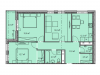 Схема квартиры в проекте "Миниполис Дивное"- #1549199856