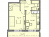 Схема квартиры в проекте "Миниполис Дивное"- #403934299