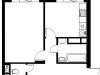 Схема квартиры в проекте "Митино О2"- #387858803