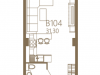Схема квартиры в проекте "Mos Yard Дубининская"- #1195355380